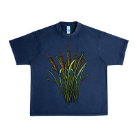 Navy reeds Urban Heavy Tee - BarkalooDesign