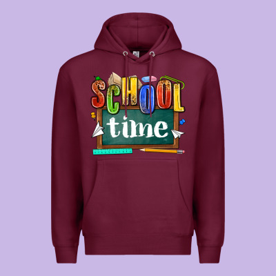 School Time Premium Hoodie Designed By Nancycooperartshop