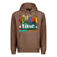 Chestnut school time Premium Hoodie - NancyCooperArtShop
