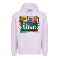 Lilac school time Premium Hoodie - NancyCooperArtShop