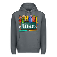 Rock school time Premium Hoodie - NancyCooperArtShop