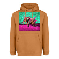Meerkat colorful elephant Heavyweight Hoodie - LillyAllenDesigns