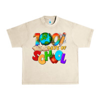 Sandshell 100 days of school Urban Heavy Tee - texasbilliewilder