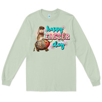 Matcha Happy Easter Day rodeo Easter Day Long Sleeve Tee - CowGirlArtShop