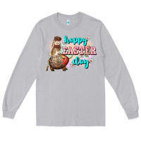 Moon Dust Happy Easter Day rodeo Easter Day Long Sleeve Tee - CowGirlArtShop