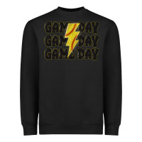 Black game day game day game day softball Heavyweight Sweatshirt - MaliasSmallBusiness