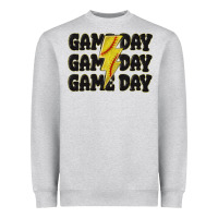 Heather Grey game day game day game day softball Heavyweight Sweatshirt - MaliasSmallBusiness