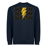 Navy game day game day game day softball Heavyweight Sweatshirt - MaliasSmallBusiness
