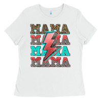 White racing mama mama mama Ladies Tee - AdoDesignShop