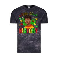 Cloud Black a little black history with boy juneteenth Vintage Tee - texasbilliewilder