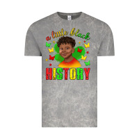 Cloud Rock a little black history with boy juneteenth Vintage Tee - texasbilliewilder