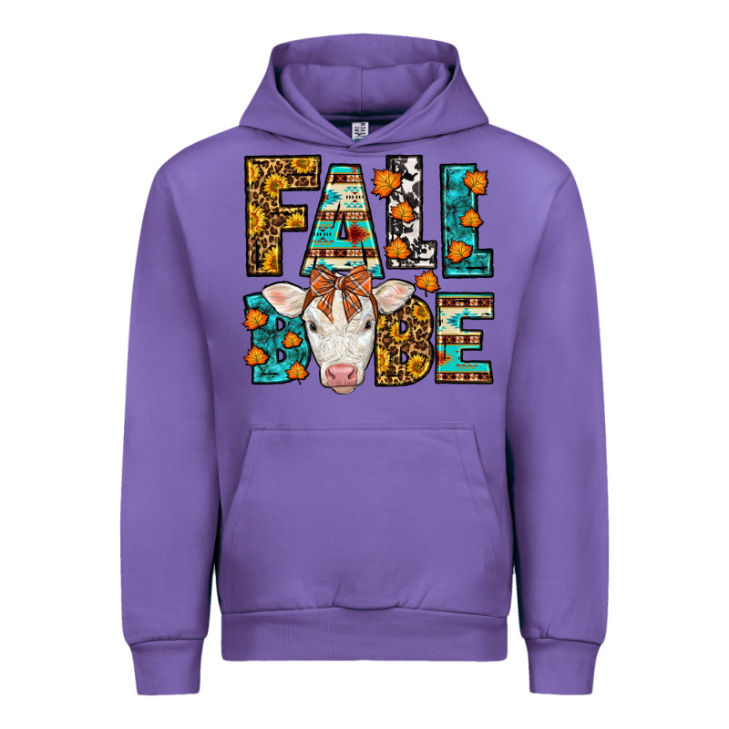Fall Babe Baby Calf Urban Hoodie by LillyAllenDesigns | Teevron