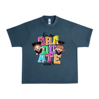 Midnight Navy kinder graduate 2024 Urban Heavy Tee - texasbilliewilder