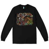 Black rodeo Long Sleeve Tee - SublimationCraftShop