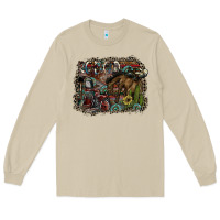 Mushroom rodeo Long Sleeve Tee - SublimationCraftShop