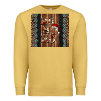 Antique Gold ho ho ho western christmas Premium Sweatshirt - Jasminsmagicworld