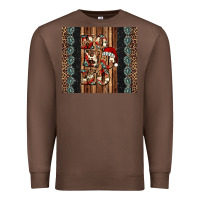 Chestnut ho ho ho western christmas Premium Sweatshirt - Jasminsmagicworld