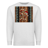Oatmeal Heather ho ho ho western christmas Premium Sweatshirt - Jasminsmagicworld