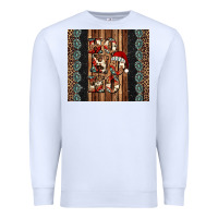 White ho ho ho western christmas Premium Sweatshirt - Jasminsmagicworld