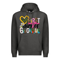 Charcoal Heather my first day of 6th grade Premium Hoodie - NancyCooperArtShop