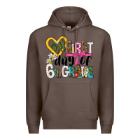 Coffee my first day of 6th grade Premium Hoodie - NancyCooperArtShop