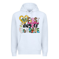 White my first day of 6th grade Premium Hoodie - NancyCooperArtShop