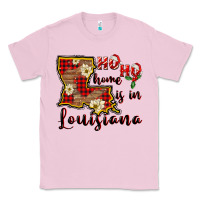 Bubblegum Pink ho ho home is in louisiana Classic Tee - FaDigitalArtStudio
