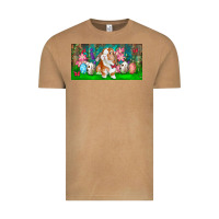 Vintage Camel Spring Easter Bunny Vintage Tee - RanaPortraitStore