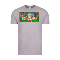 Vintage Zinc Spring Easter Bunny Vintage Tee - RanaPortraitStore