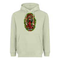 Matcha our lady of guadalupe christmas Heavyweight Hoodie - Jasminsmagicworld