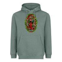 Sage our lady of guadalupe christmas Heavyweight Hoodie - Jasminsmagicworld