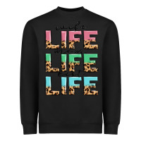 Black wife life mom life best life Heavyweight Sweatshirt - MaliasSmallBusiness