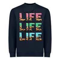 Navy wife life mom life best life Heavyweight Sweatshirt - MaliasSmallBusiness