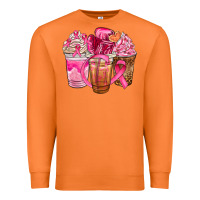 Carrot breast cancer coffee cups Premium Sweatshirt - NancyCooperArtShop