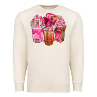 Sandshell breast cancer coffee cups Premium Sweatshirt - NancyCooperArtShop