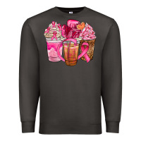 Smoke breast cancer coffee cups Premium Sweatshirt - NancyCooperArtShop