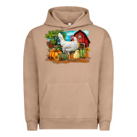 Pigment Burro Fall Chicken Urban Hoodie - LillyAllenDesigns