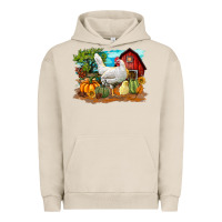Pigment French Oak Fall Chicken Urban Hoodie - LillyAllenDesigns