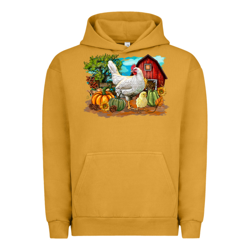 Fall Chicken Urban Hoodie by LillyAllenDesigns | Teevron