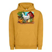 Pigment Peanut Butter Fall Chicken Urban Hoodie - LillyAllenDesigns