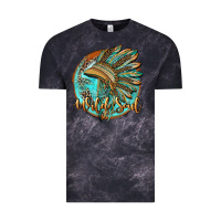 Cloud Black wild soul Vintage Tee - BarkalooDesign