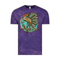Cloud Purple wild soul Vintage Tee - BarkalooDesign