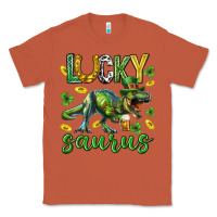 Copper Lucky saurus st.patricks day Classic Tee - Neo Western
