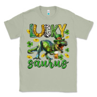 Matcha Lucky saurus st.patricks day Classic Tee - Neo Western