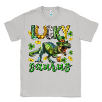 Moon Dust Lucky saurus st.patricks day Classic Tee - Neo Western