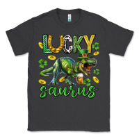 Smoke Lucky saurus st.patricks day Classic Tee - Neo Western