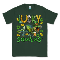 Sports Green Lucky saurus st.patricks day Classic Tee - Neo Western