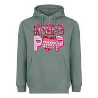 Sage you make my heart pop Heavyweight Hoodie - NancyCooperArtShop