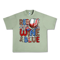 Oil Green red wine and blue Urban Heavy Tee - Zillion Design Studio