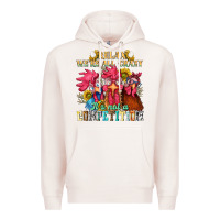 Pale Pink relax were all crazy its not a competition Premium Hoodie - NancyCooperArtShop